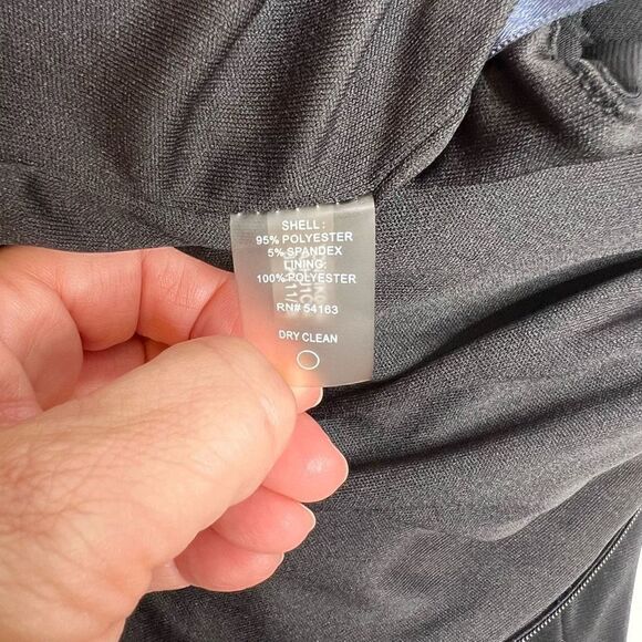 Tommy Hilfiger black sleeveless wide leg jumpsuit with rhinestone embellished ti - Picture 13 of 14